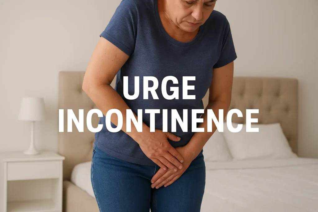 how to manage urge incontinence Darlington symptoms