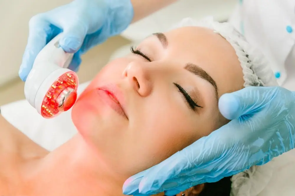 woman having non-surgical Morph8 treatment Darlington