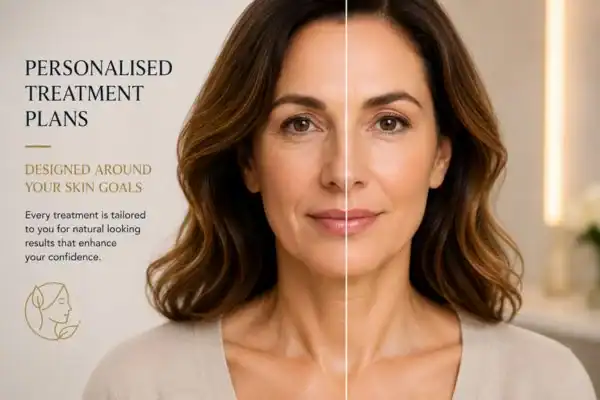 Before and after results of Collagen Lift Therapy Darlington