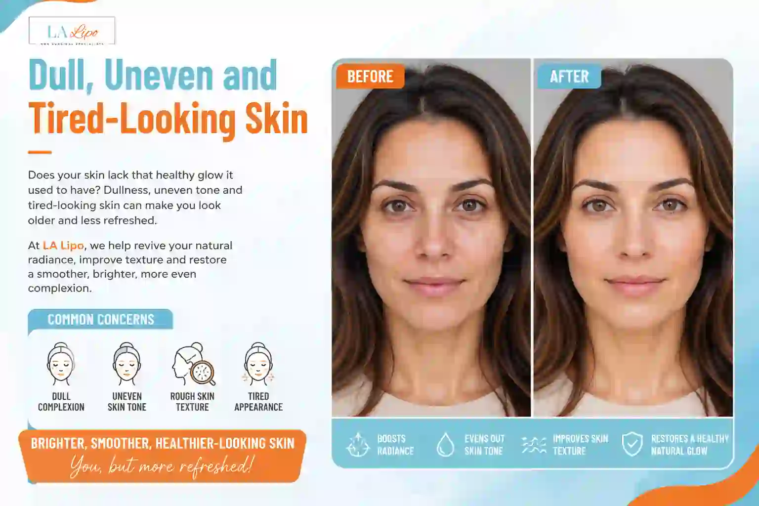 Sign #5: Dull, Uneven and Tired-Looking Skin Darlington